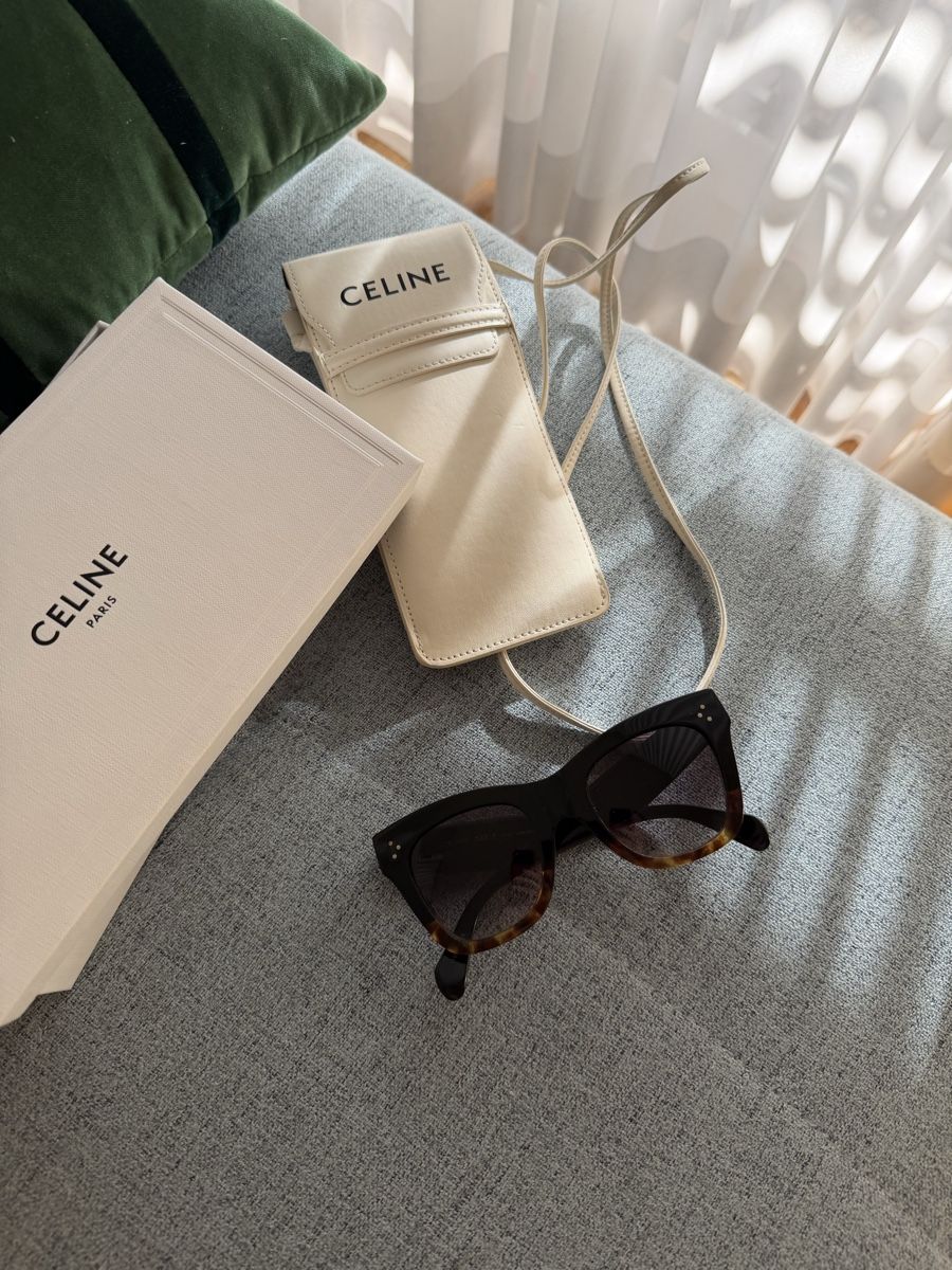 Celine Brillen & Gläser: Sonnenbrille Celine Damen braun schwarz – Neu (gemäss Beschreibung) aus Allschwil von adrke 1