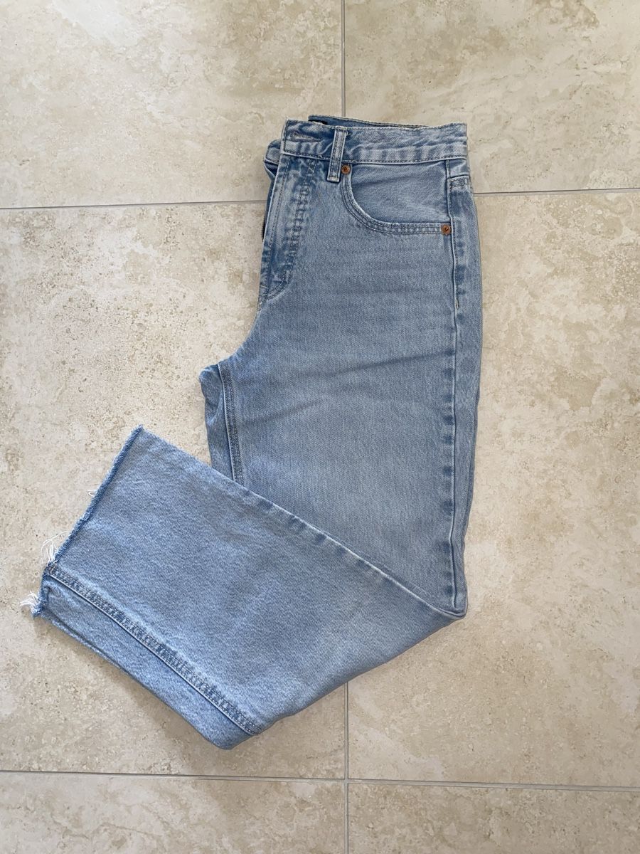 Stradivarius Jeans: Jeans Stradivarius taille 38 bleu clair – Nuovo (secondo la descrizione) da Aigle venduto da Celina28