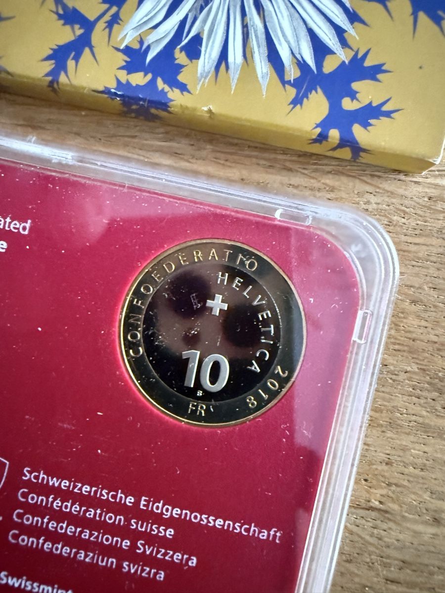 Tutti le monete: Schweizer Münzsatz 2018 Schweizer Münzen – Nuovo e nell'imballaggio originale da Goldach venduto da Donpancho 4