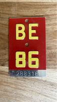 Altes Blechschild BE 86