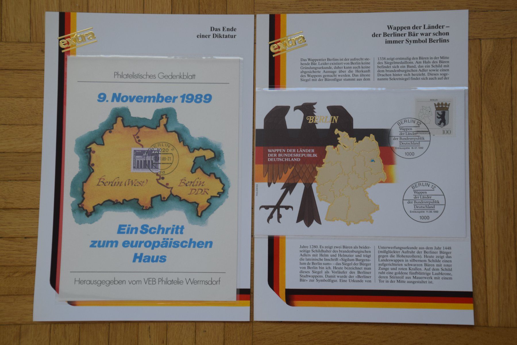 Documenti: 1 Münzsatz u. 34 Belege BRD – Usato da Luzern venduto da CH2018 4