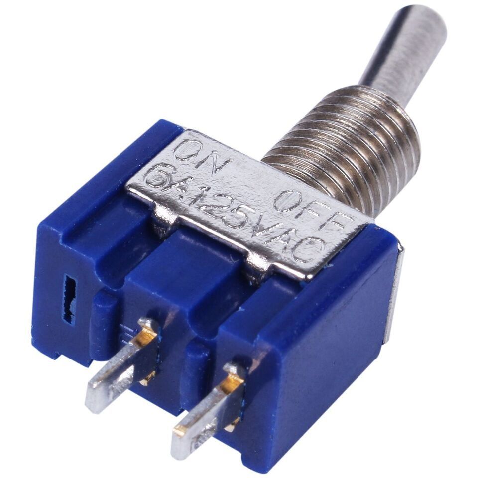 Modellini di ferrovie: Mini-Kippschalter AN/AUS 2-PIN,  100 Stk – Nuovo (secondo la descrizione) da Luzern venduto da Salefactory 1
