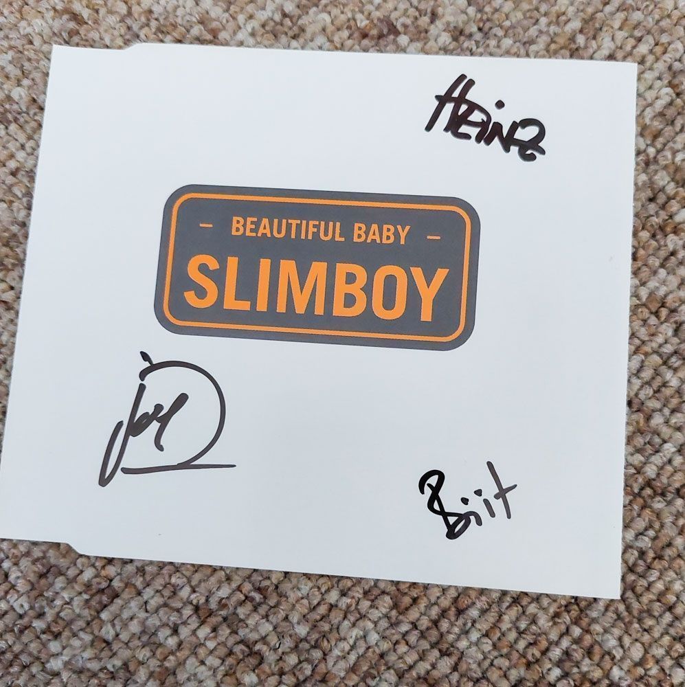 Autogramme: Slimboy - Autogramm auf CD – Gebraucht aus Kaisten von Simpsons4