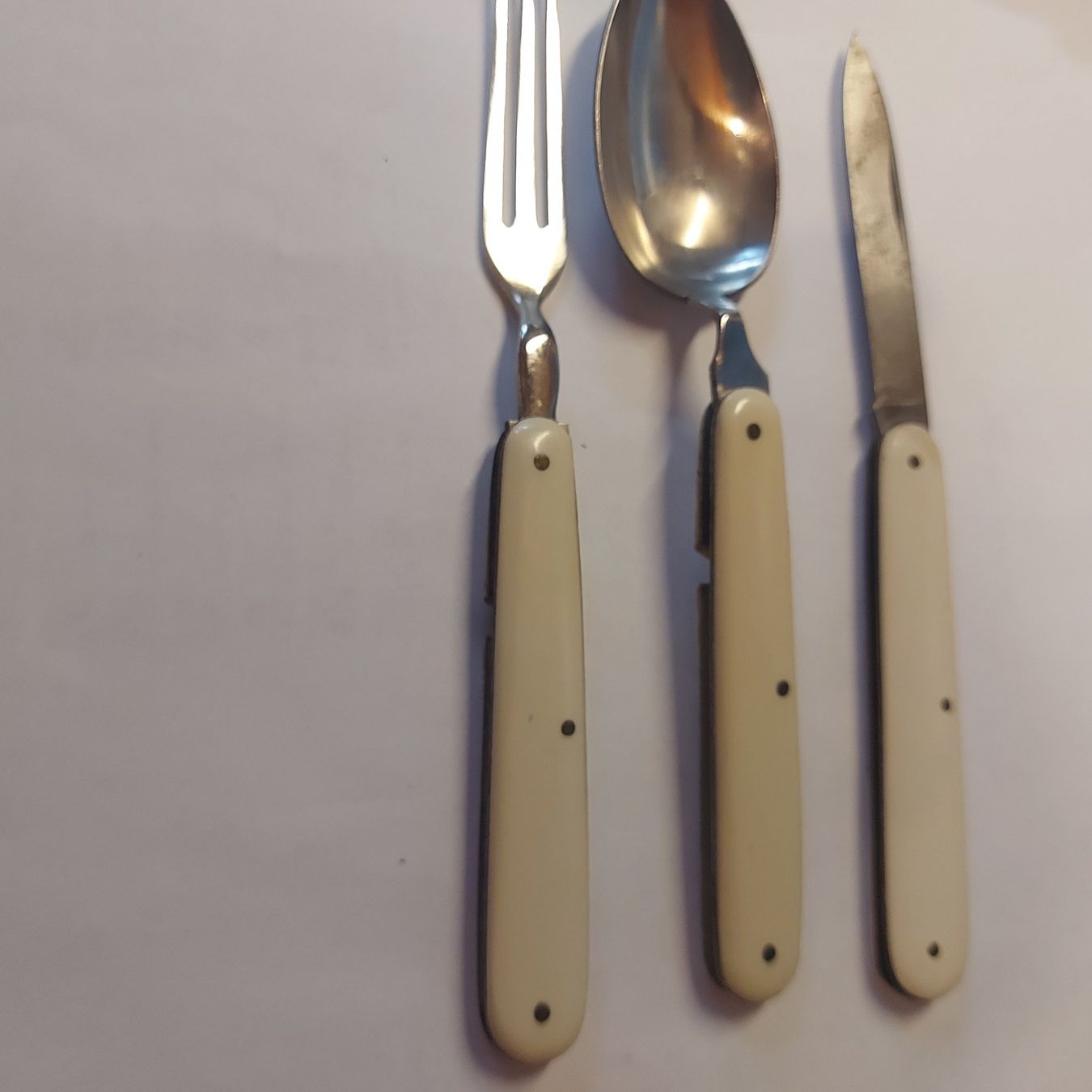 Coltelli tascabile: Sackmesser Reisebesteck Nr.42 – Nuovo (secondo la descrizione) da Opfikon venduto da Seevogt47 5