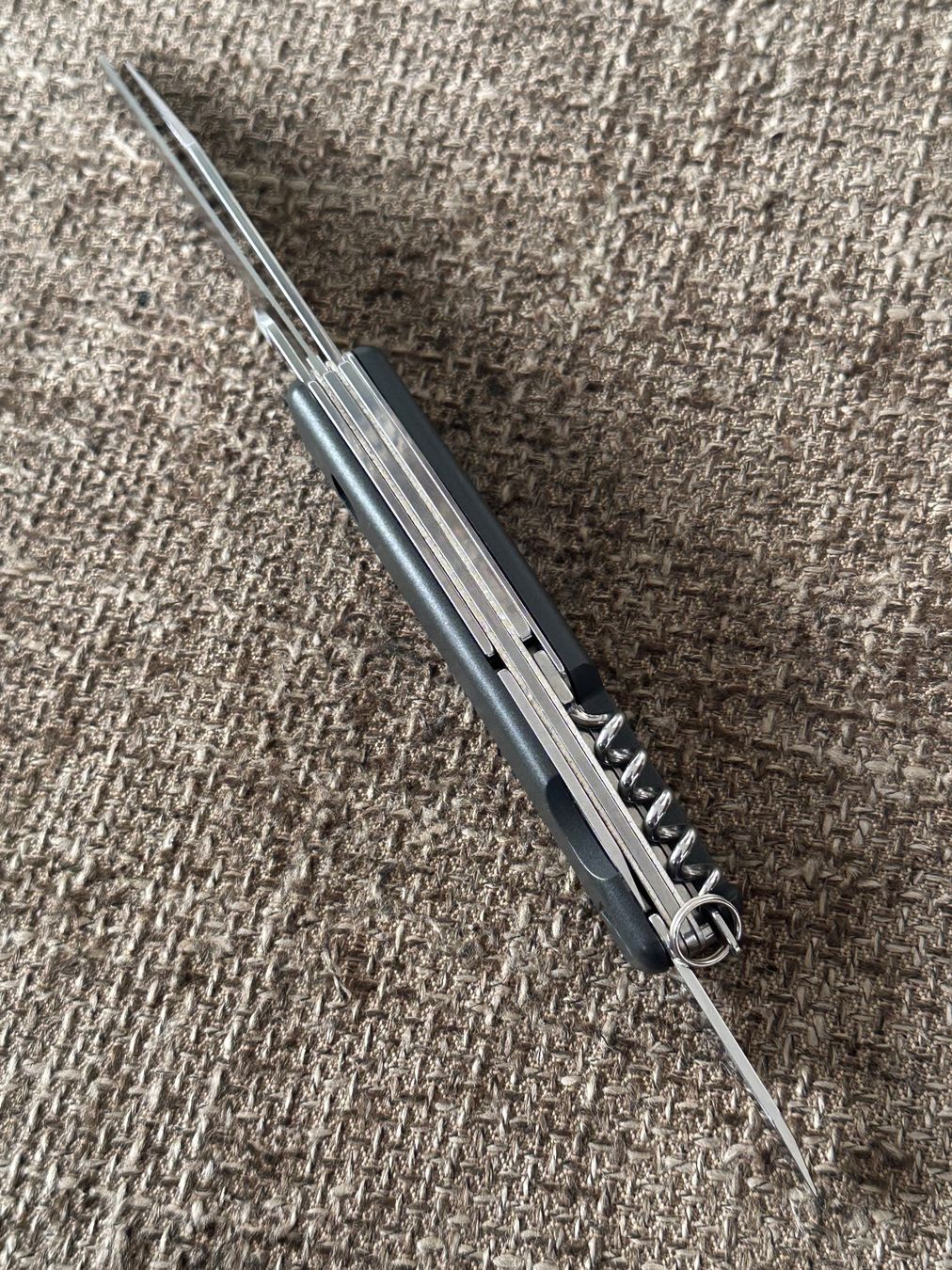 Wenger Couteaux de poche: Grosses altes Sackmesser WENGER mit Säge – D'occasion à Dübendorf par lan1808 5