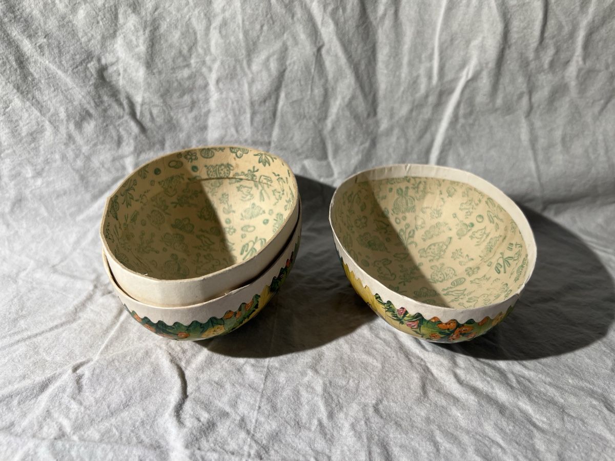 Tutte le decorazioni: Kleines Osterei aus Karton💛 – Usato da Richterswil venduto da elissecondhand 4