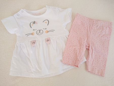 Baby Girl Set LOSAN Gr. 68 3-6Mt 100% Baumwolle neuwertig