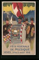 Vevey, Fête Féderale de Musique 1912, 