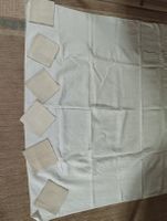 Edle LeinenTischwäsche mit 6 Servietten, Top Zustand!