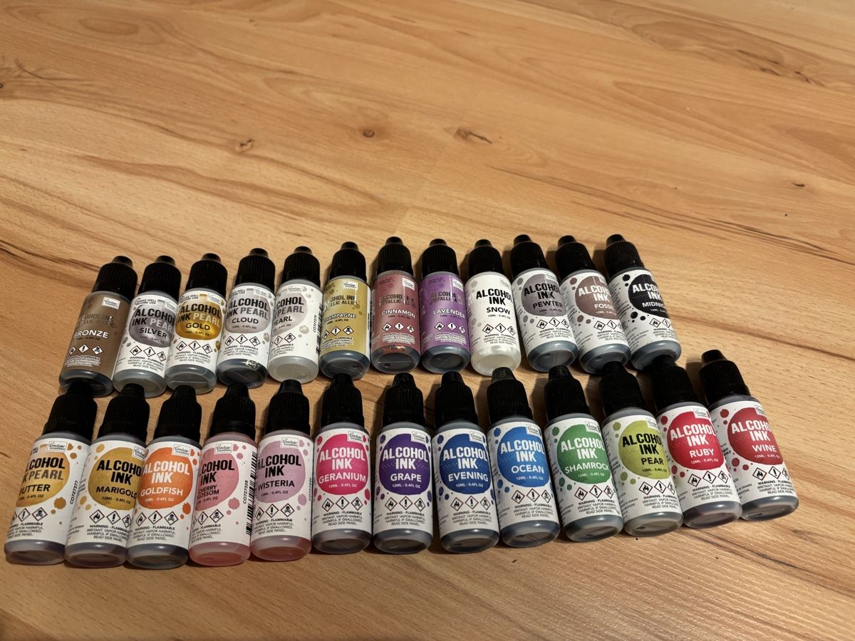 Kit bricolage: Creative ID Alkohol Inks 25 Stück Neu – Nuovo e nell'imballaggio originale da Tagelswangen venduto da Bluefox_Crafting