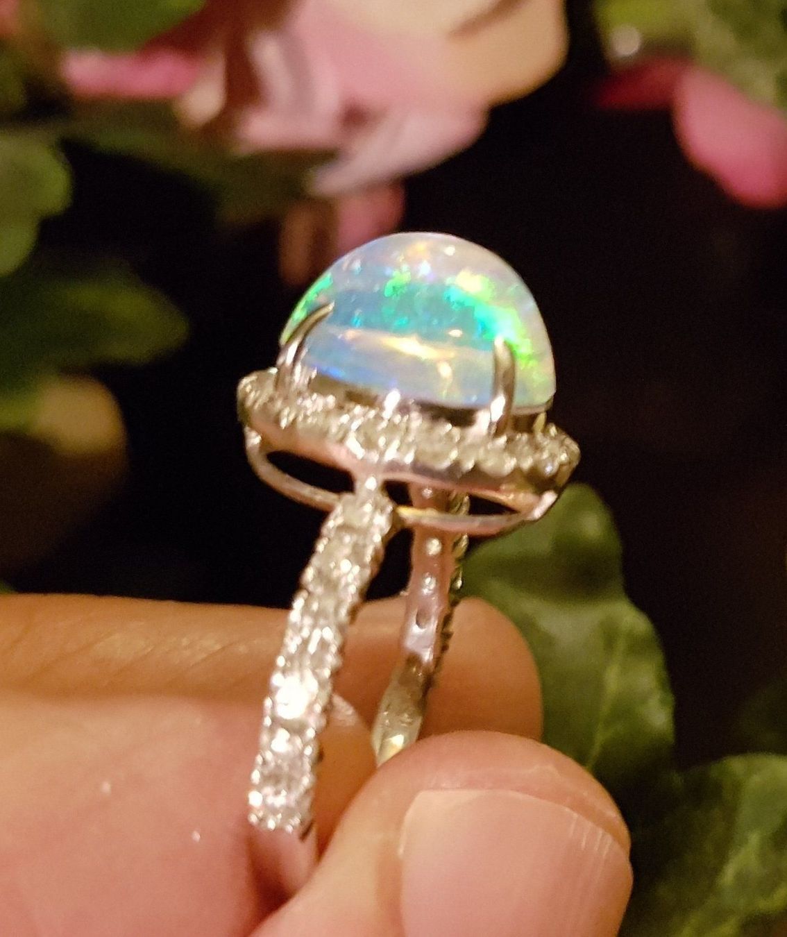 Anelli: Feenring mit Opal aus Platinum Fabrikneu – Nuovo e nell'imballaggio originale da KLOTEN venduto da Luxurious-Shop 2