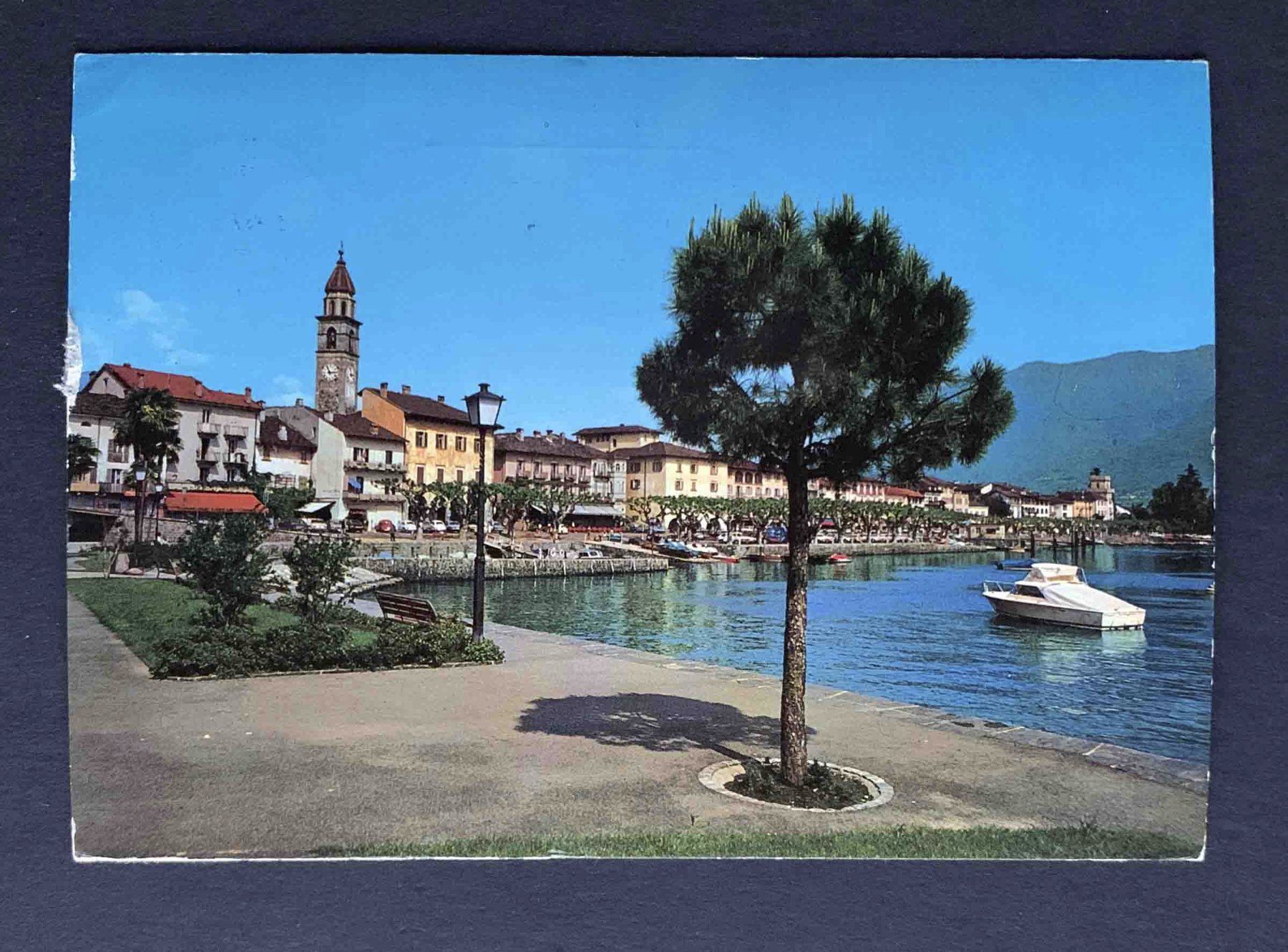 Ansichtskarten: AK ASCONA LagoMaggiore Panorama – Gebraucht aus Goldau von artelier1