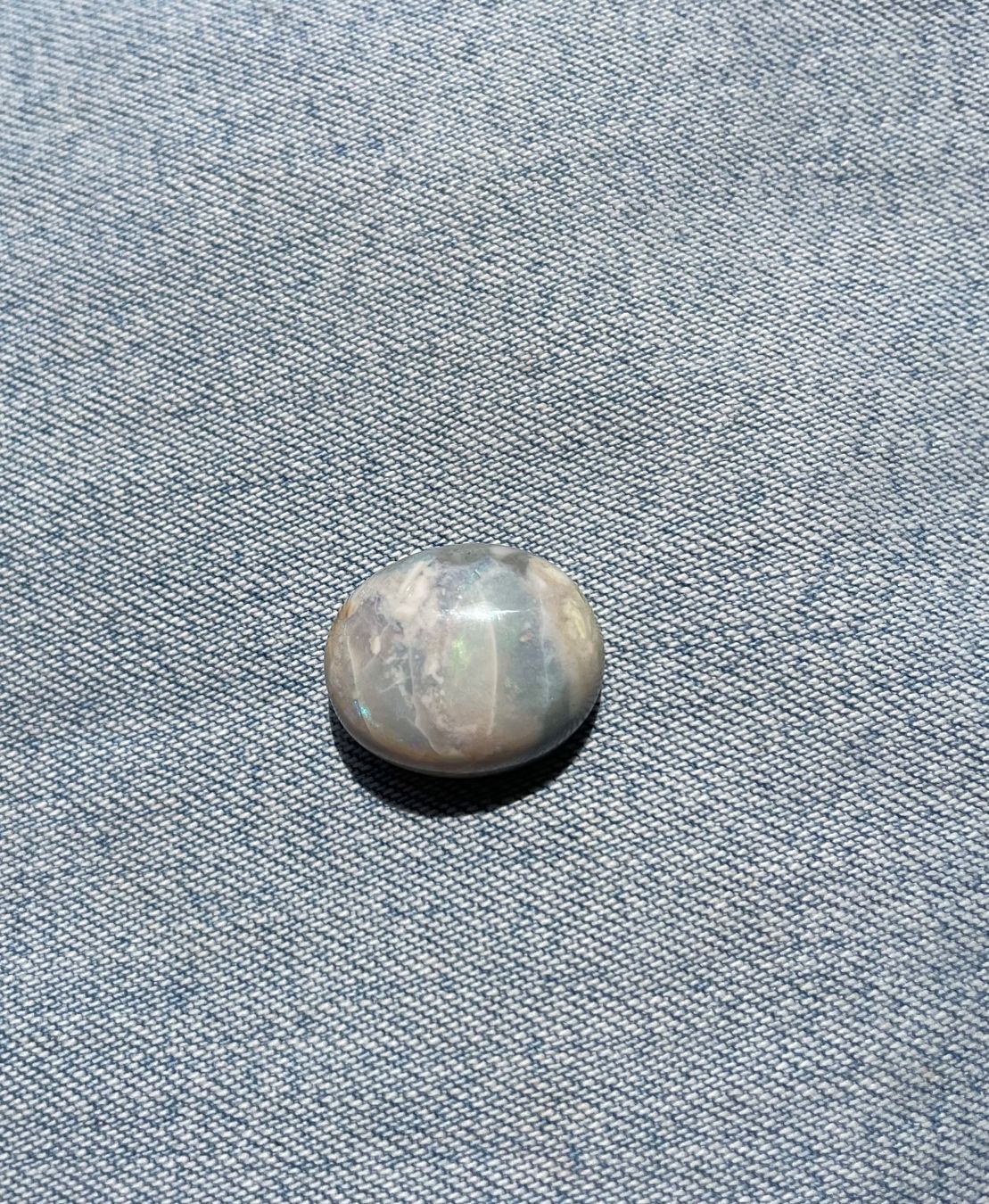 Fossili: Cabochon Opal echt  neu gross       TOP Geschenk Idee – Nuovo e nell'imballaggio originale da Leuggern venduto da gemshow 1