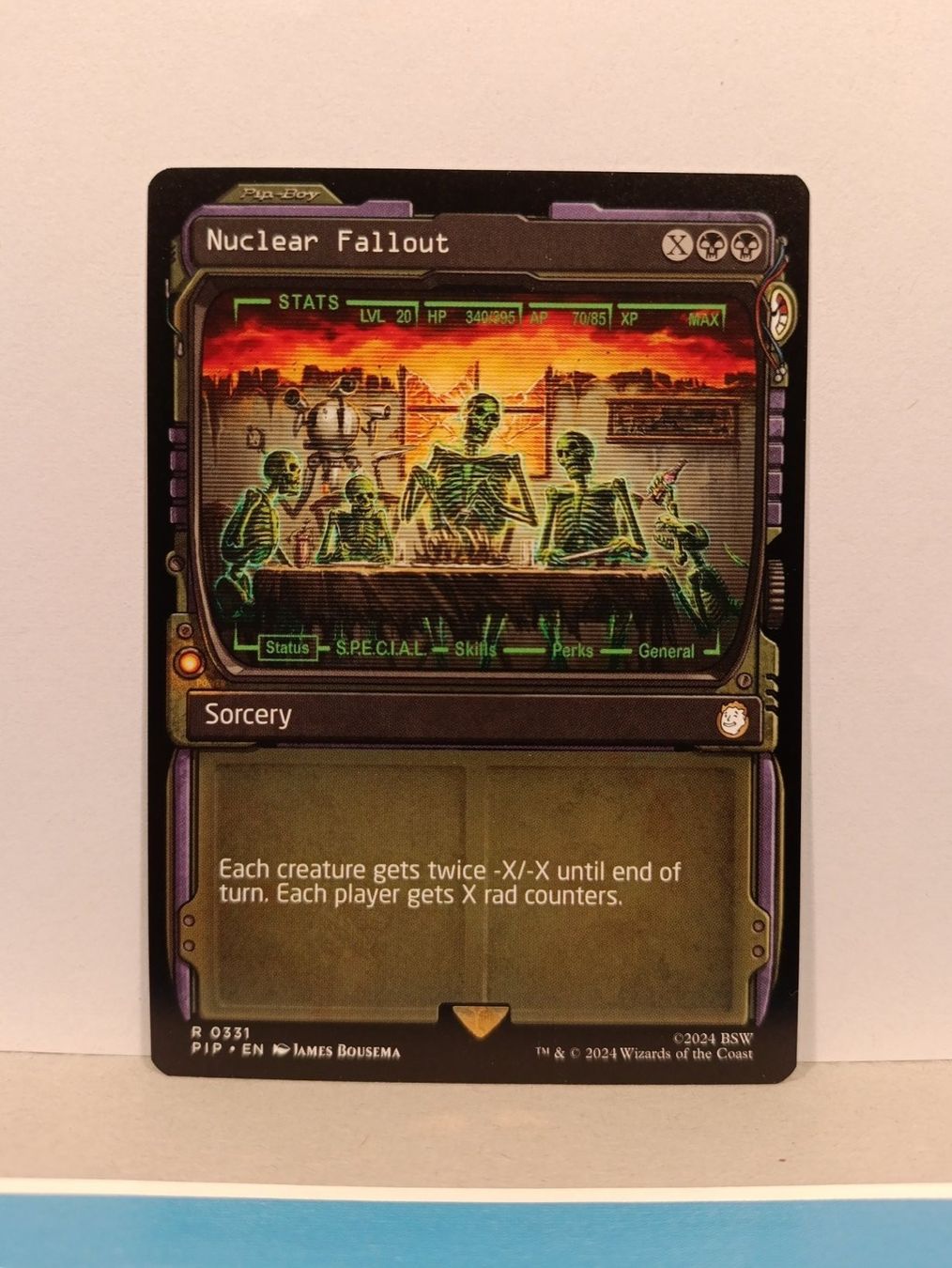 Magic The Gathering Carte collezionabili: Nuclear Fallout, 0331 Magic the Gathering Karte – Nuovo (secondo la descrizione) da Wil SG venduto da Donaldus 1