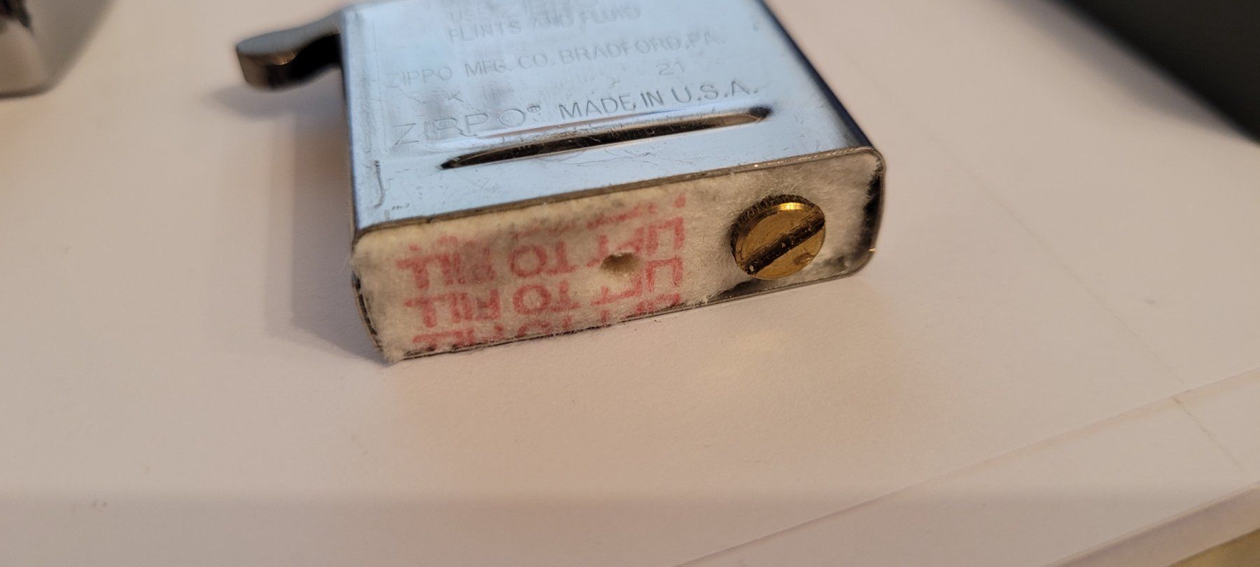 Zippo Feuerzeuge: Zippo Chrome High Polished - ungezündet - NEU – Neu und originalverpackt aus Adlikon b.Regensdf von ChriZ86 7