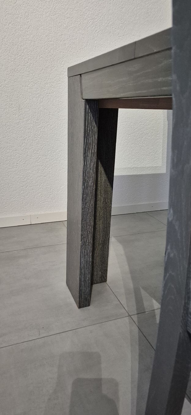 Tavoli: Table et chaises ensemble bois gris ensemble 8 places – Usato da Les Hauts-Geneveys venduto da bel_z5th 3