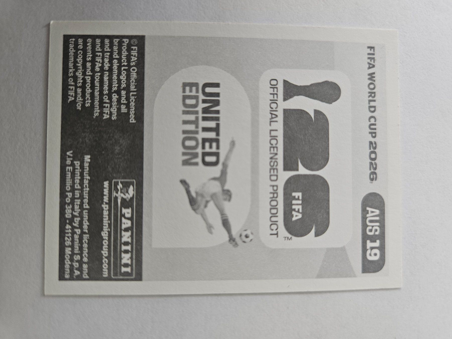 Panini Sammelbilder & Trading cards: AUS19 – Gebraucht aus Würenlingen von Dinli 1