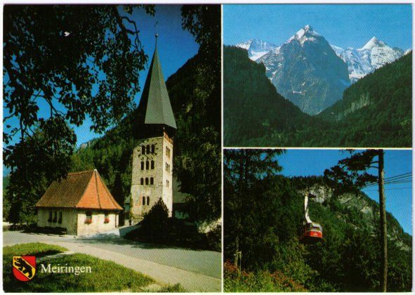 Cartes postales: Meiringen - 3 Bild AK – D'occasion à Binningen par Mountainrider
