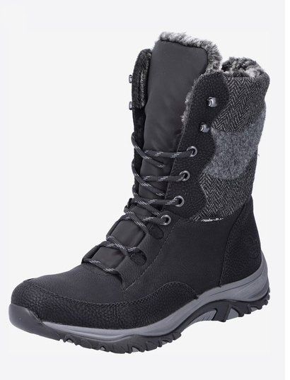 Rieker Scarpe da donna: RIEKER TEX Winterboots mit kuscheligem Warmfutter Gr. 40 – Nuovo (secondo la descrizione) da Rüti ZH venduto da mome8 4