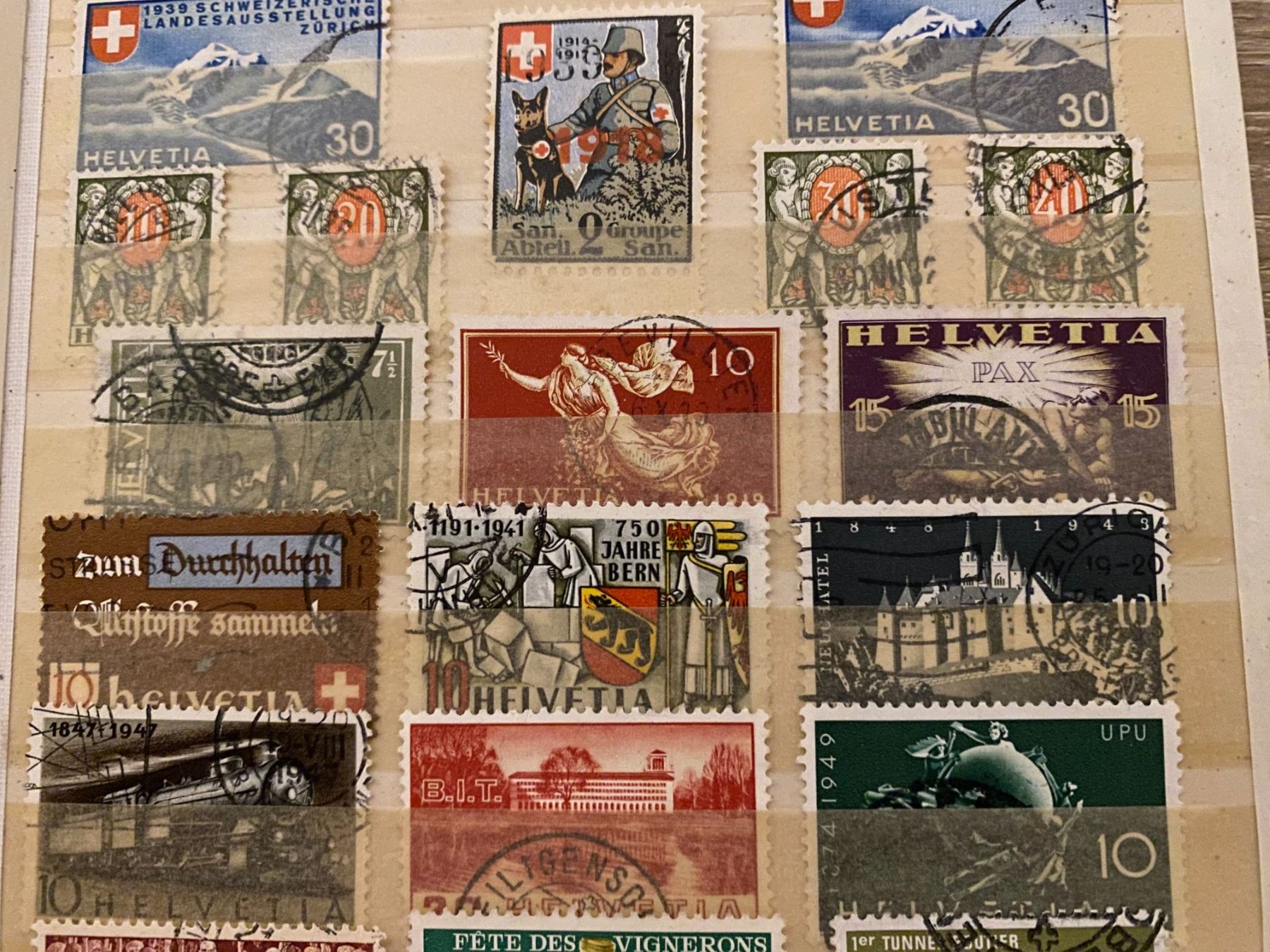 Tutti i francobolli: verschiedene briefmarke – Usato da matten b. interlaken venduto da jfran17 3