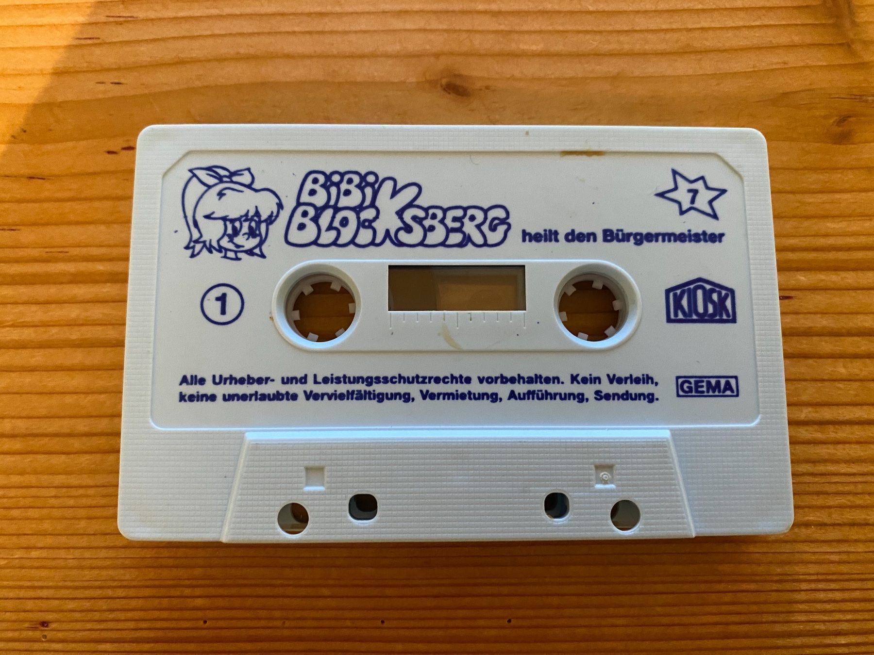 Musicassette: Kassette - Bibi Blocksberg (Folge 7) – Usato da St.Gallen venduto da kingsamas 5