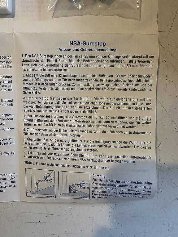 Autre matériel électrique: Türstopper – D'occasion à Rebstein par Svnb03 1