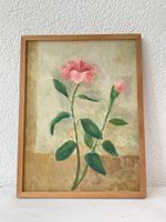 Ancienne peinture à l’huile signé TZ (peintre Suisse)