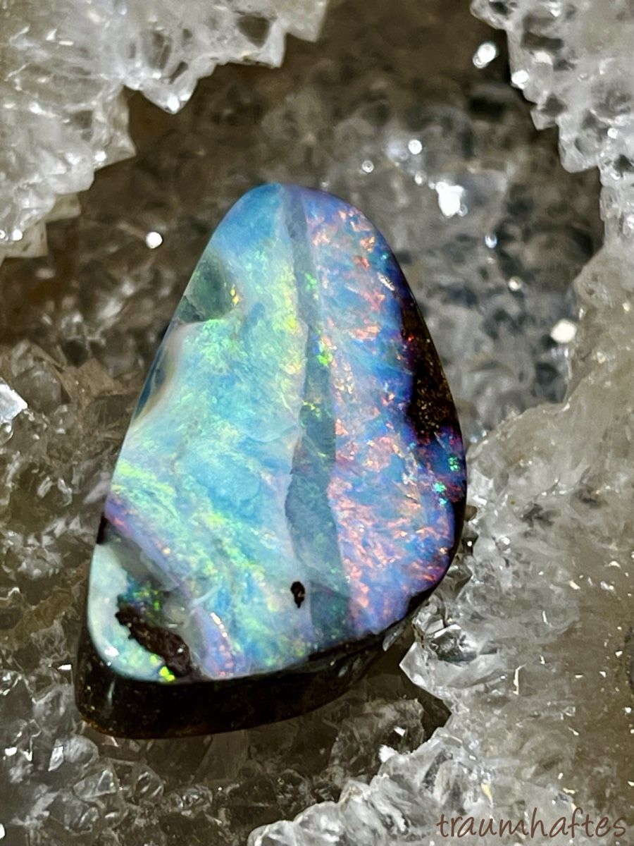 Pietre preziose: Boulder Opal Anhänger - Australien - Top Farben & Brillanz – Nuovo (secondo la descrizione) da Thun venduto da Traumhaftes 3
