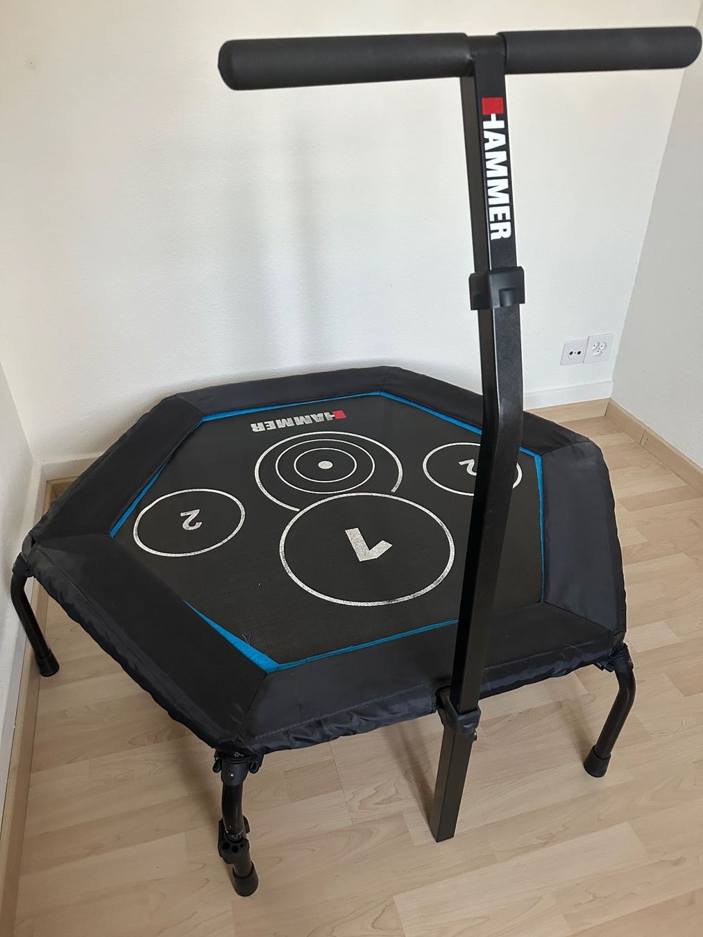 Hammer CROSS JUMP Fitness Trampoline met springpunten