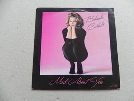 Single 7 " USA Rock Pop Sängerin Belinda Carlisle 1986 Mad..