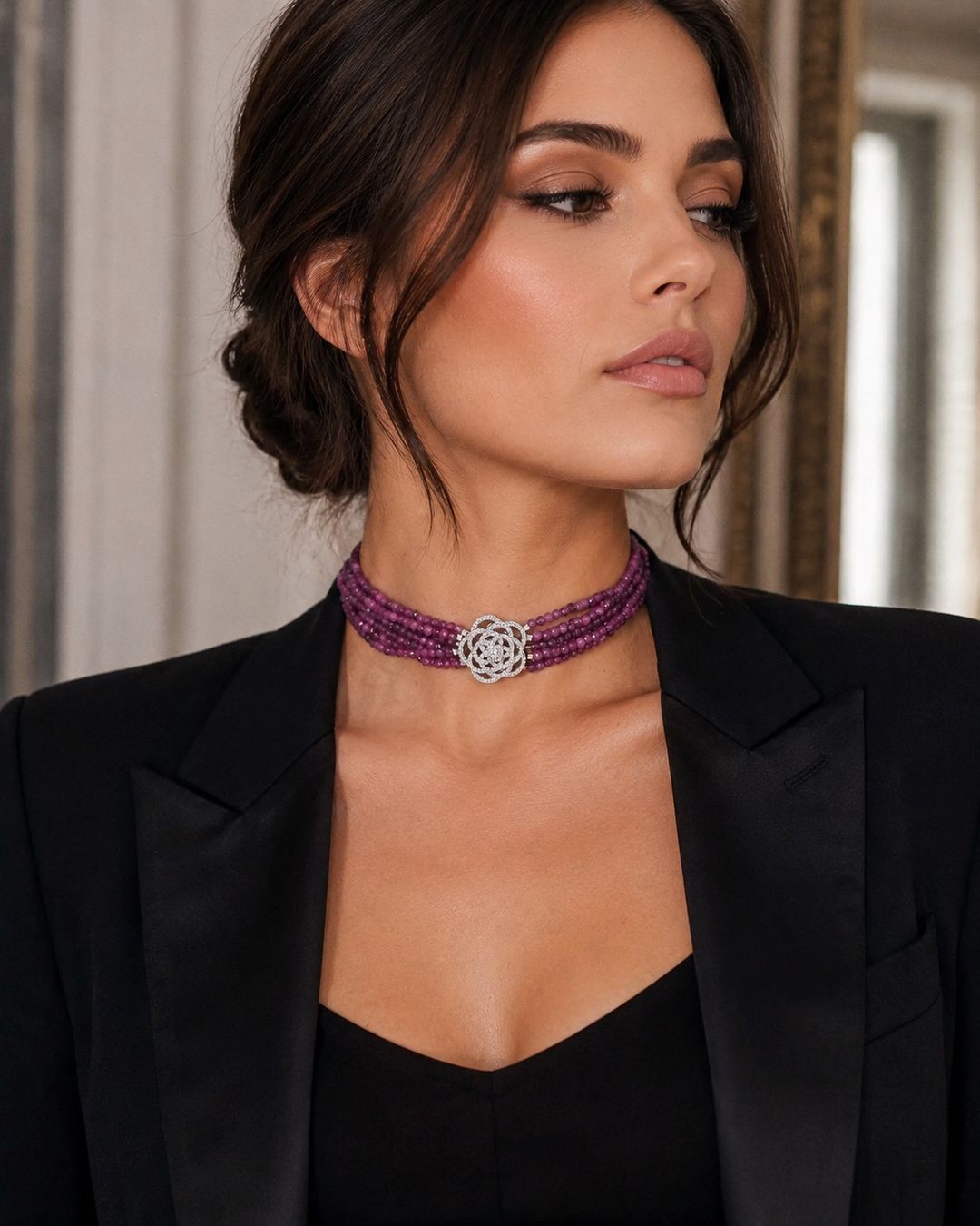 Catenine: Collier rubis précieux. Rare – Nuovo e nell'imballaggio originale da St-Maurice venduto da Sandrinette123 2