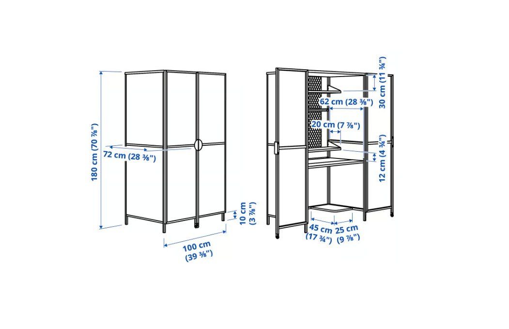 Ikea Bureaux: IKEA BRÄNNBOLL Bureau+séparateurs, gris clair – D'occasion à Riddes par IKEA_Riddes 2