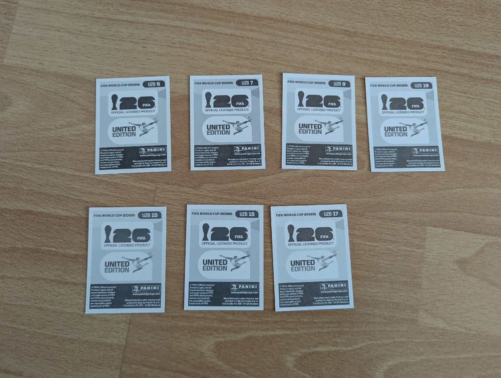 Panini Carte collezionabili: Panini WM 2026 verschiedene Bilder UZB – Nuovo (secondo la descrizione) da Horgen venduto da Danosh17 1