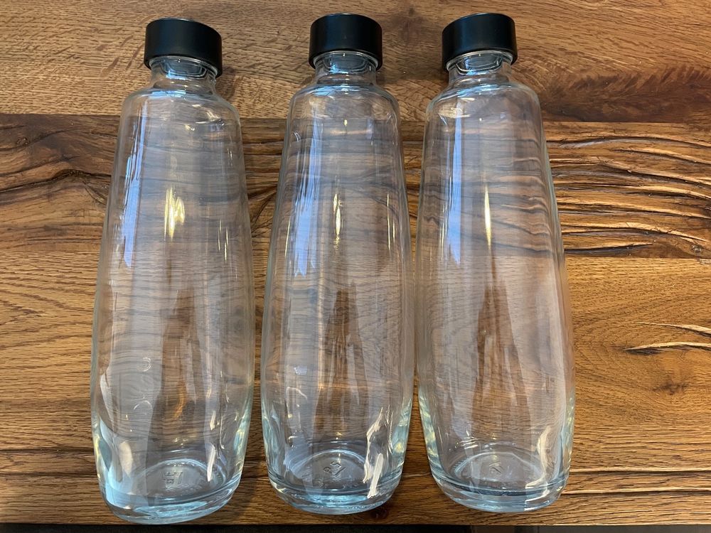 3 Original Sodastream Glasflaschen für Modell Duo Kaufen auf Ricardo
