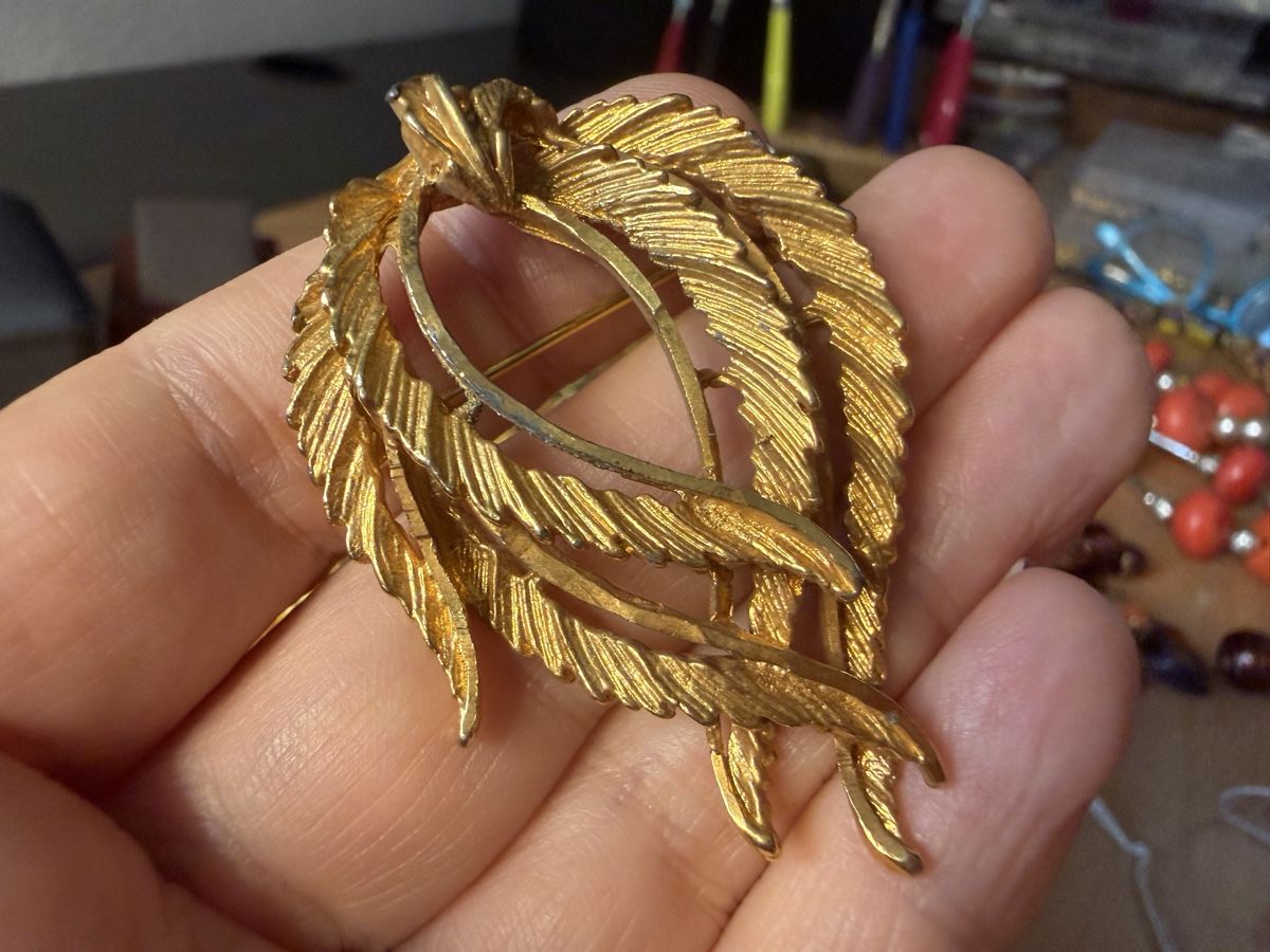 Broches & Aiguilles: Vintage Blattnadel – D'occasion à Lamone par LaCantinaMagica 7