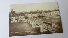 Basel - Mittlere Rheinbrücke - 1922
