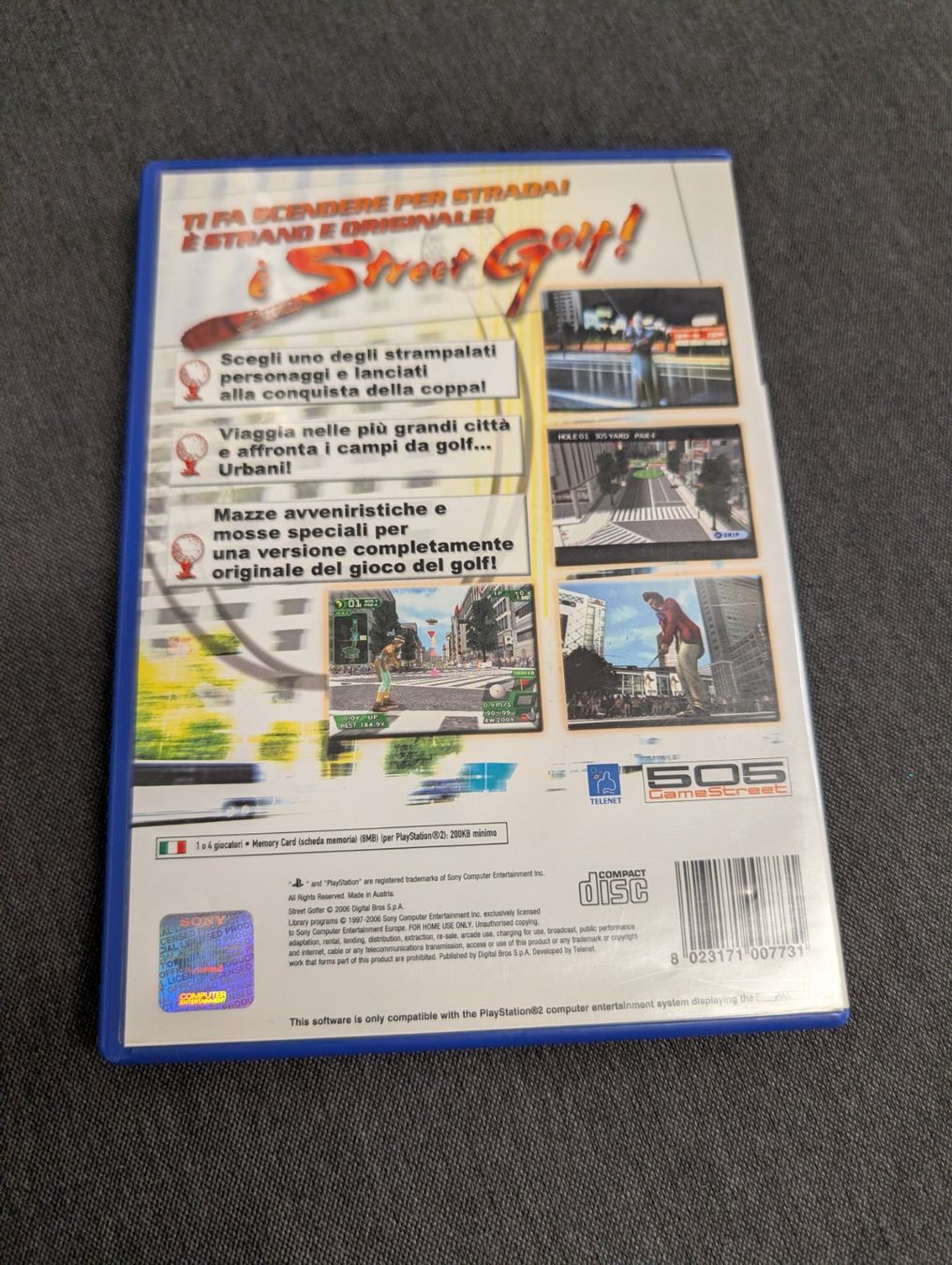 Giochi: Street golfer Sony playstation 2 – Usato da Giubiasco venduto da Ticinerd 1
