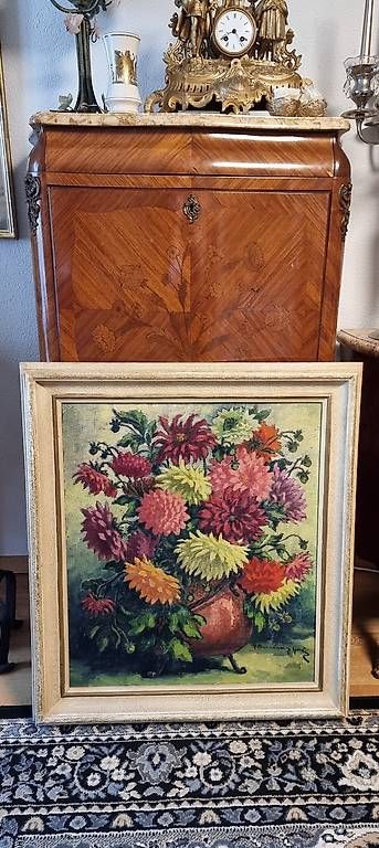 Dipinti: Gemälde mit Blumen, gross – Usato da Kaufdorf venduto da Nati-Nati