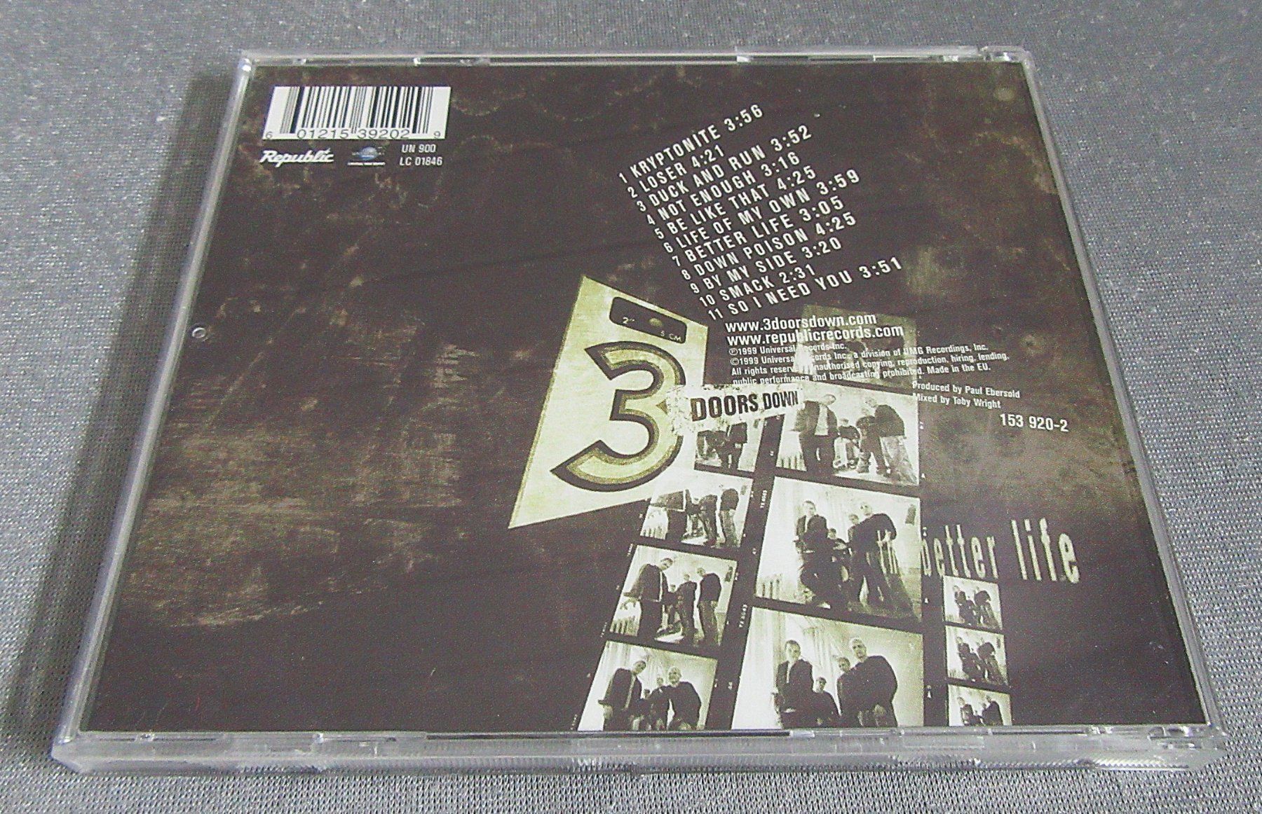 CDs: 3Doors Down - The Better Life – Gebraucht aus Auenstein von Padabimbim 1