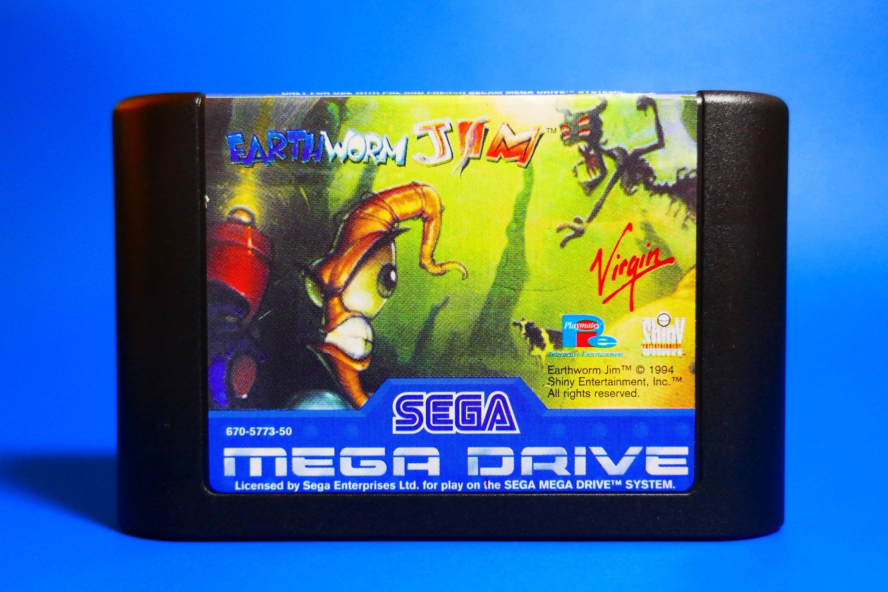 Sega Giochi: Earth Worm Jim - Sega Mega Drive – Usato da Vuarrens venduto da Espace-Retro 4