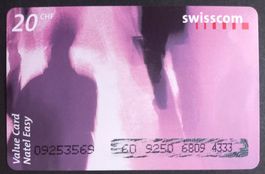 Taxcard Phonecard - Value Card 20.- - CH