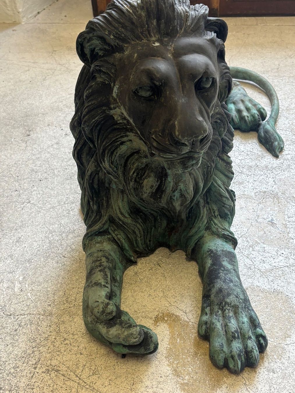 Sculture & Statue: Löwen Skulptur Bronze – Usato da Wettingen venduto da Wendemarket 1