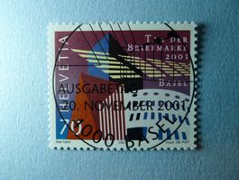 2001 Sondermarke Tag der Briefmarke Ersttag Vollstempel