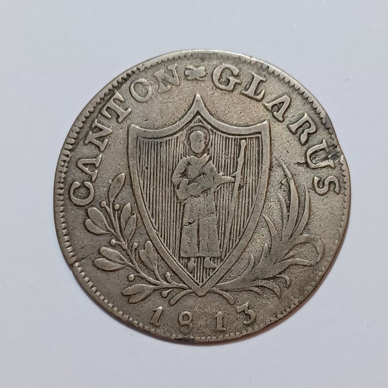 Alle Münzen: 15 Schillinge 1813 Glarus – Gebraucht aus Pfäffikon ZH von Schweizer_Muenzen 1