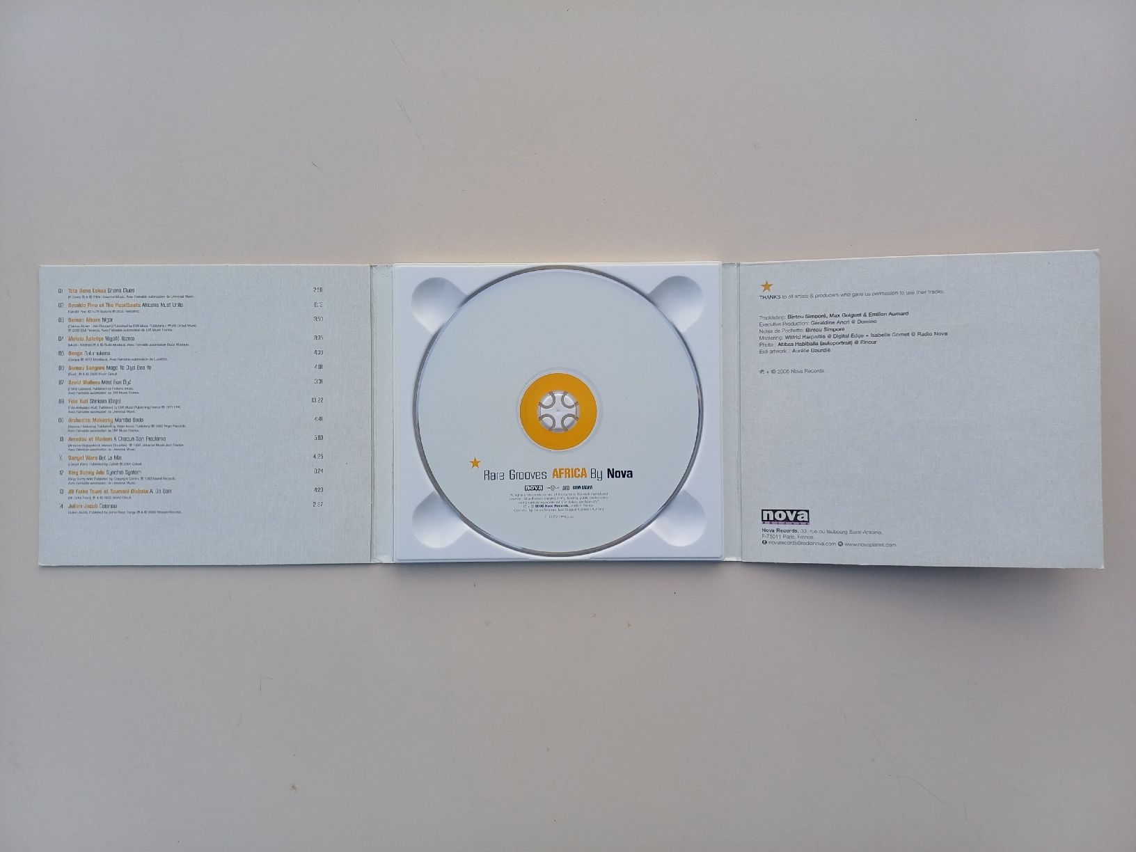 CDs: Rare Grooves "Africa" by Nova - CD – Gebraucht aus Begnins von Drastic-Sound 3