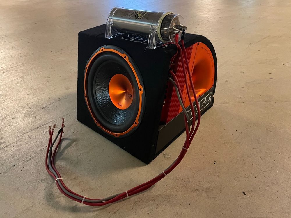 Aktiv Auto Subwoofer 900W EDGE EDB12 + Kondenstor 2 Farad Kaufen auf