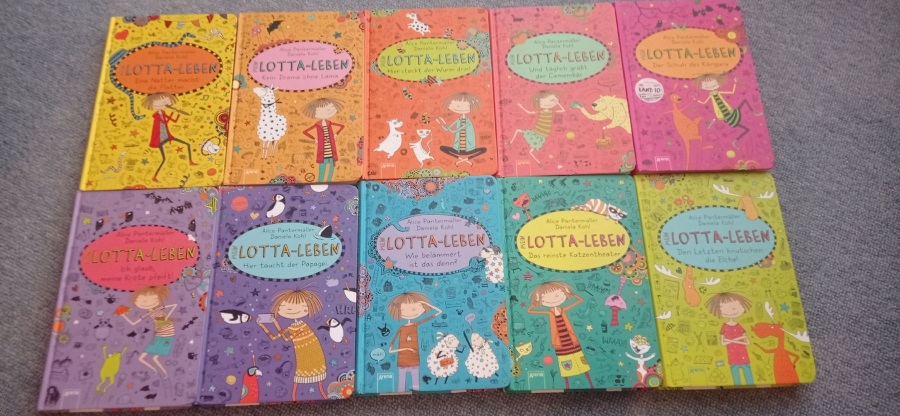 Libri: 10 Lotta- Leben Bücher im Set – Usato da Maienfeld venduto da Alpenblume12