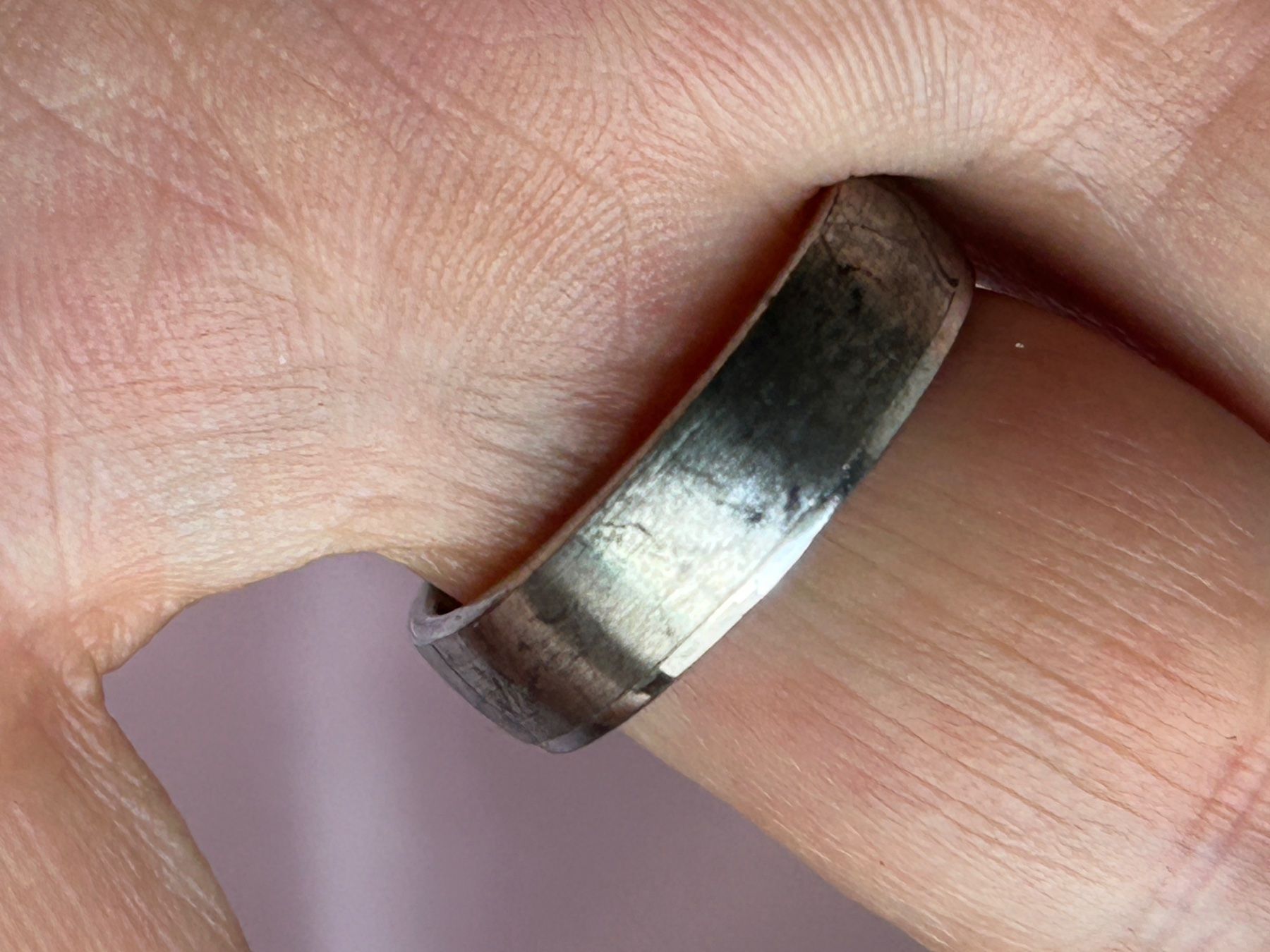 Bagues: Schlichter Fingerring (56) – D'occasion à Laufen par belleskulptur