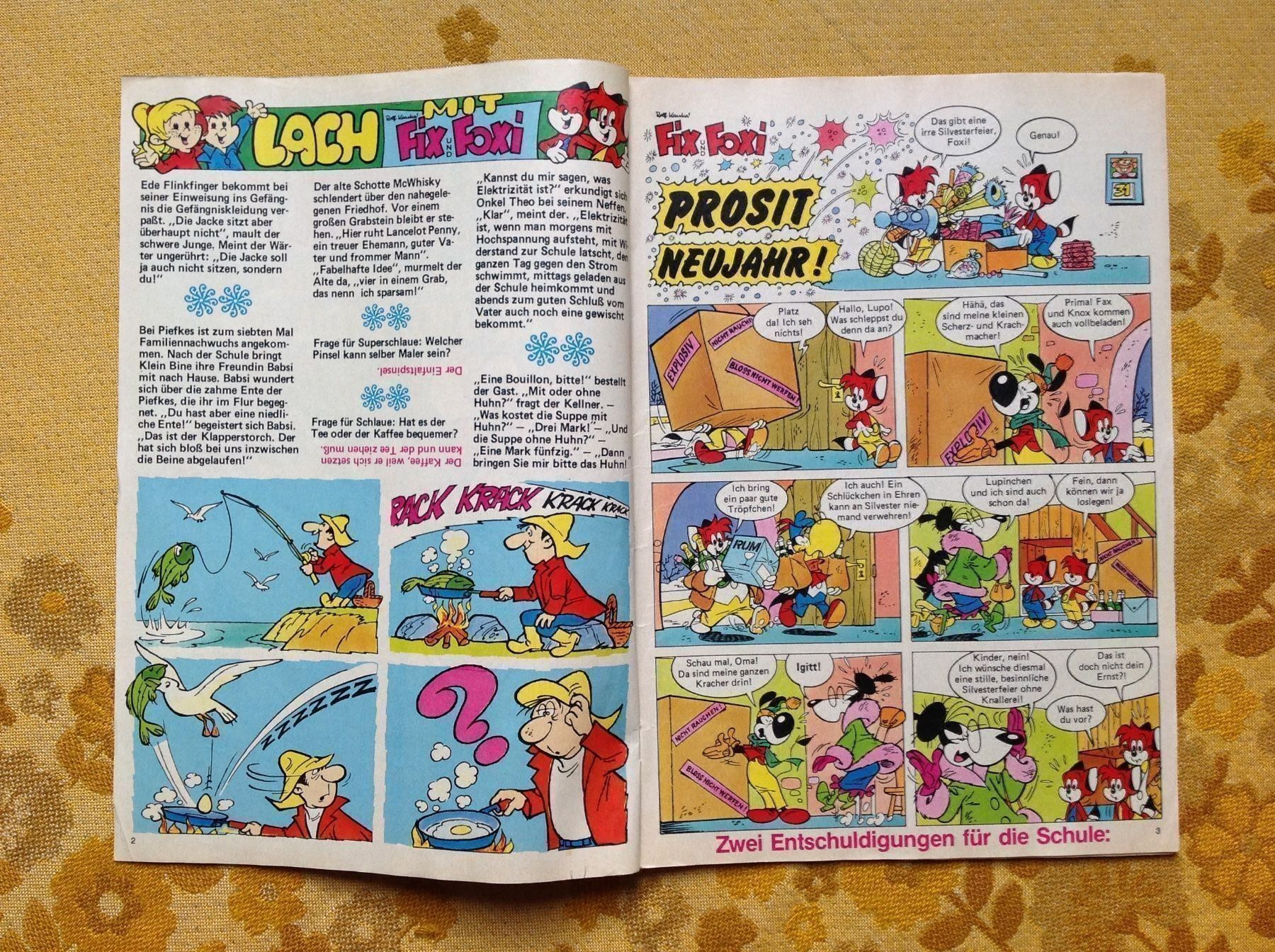 Fumetti: Fix und Foxi Heft Nr 1 von 1980 – Usato da Endingen venduto da nathan05 1