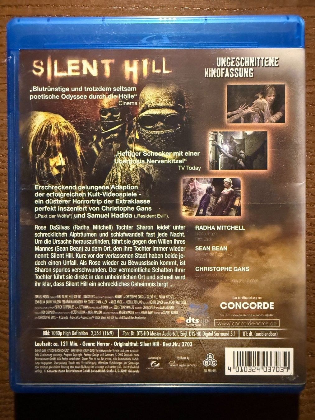 Tutti i DVDs: Silent Hill - Wilkommen in der Hölle – Usato da Zürich venduto da Blu-ray_ZH 1